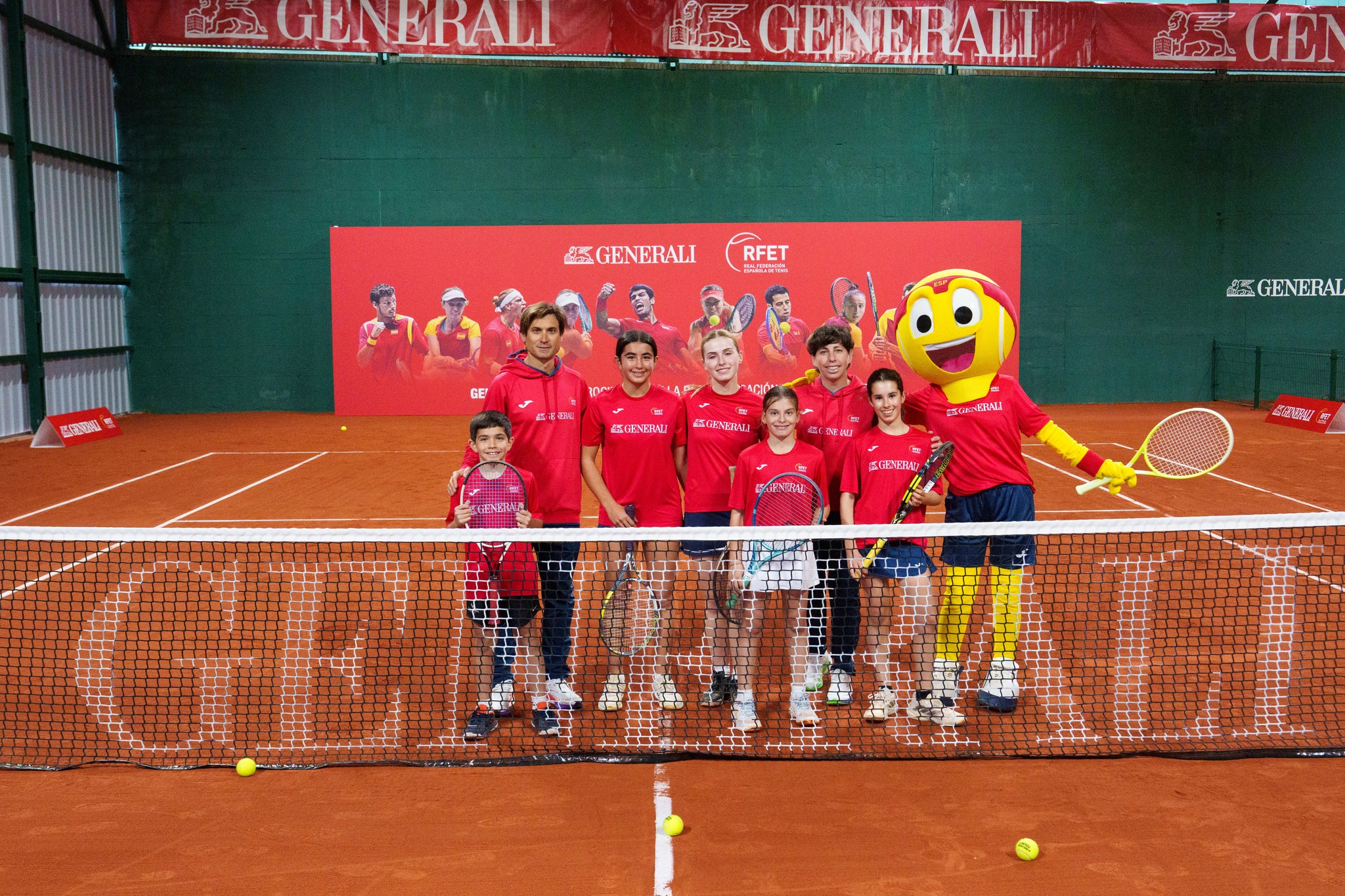 El plan de Generali para formar campeones gracias a la raqueta