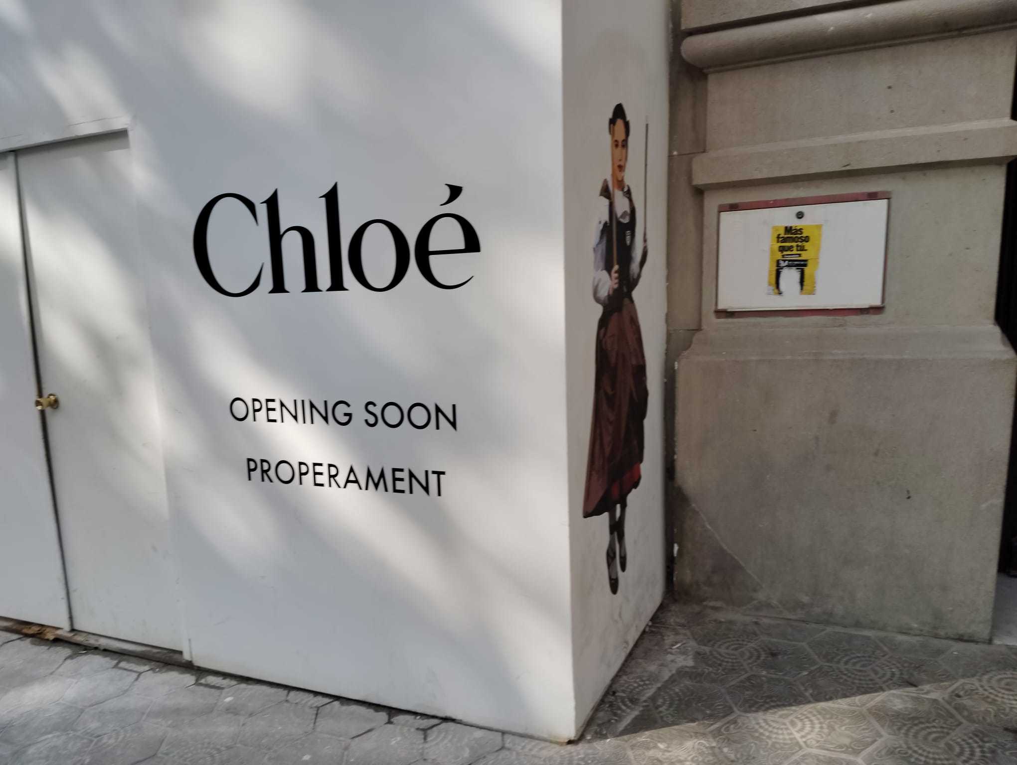 Chloé llega a España con una tienda en el Paseo de Gracia de Barcelona