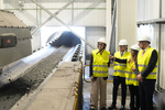Petronor inaugura su planta de transformación de residuos en áridos para la construcción