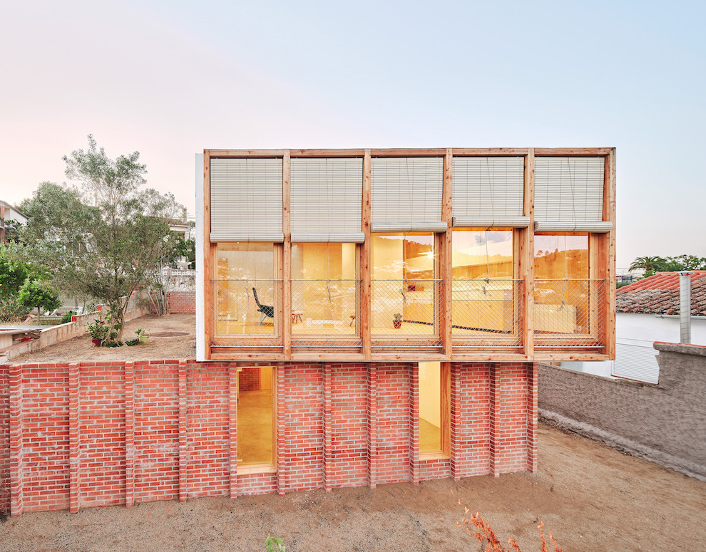 La casa sobre ladrillos construida en tiempo récord que gana