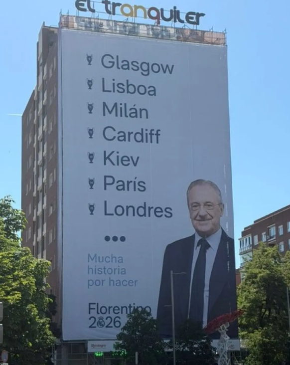 La junta electoral valida la candidatura de Florentino Pérez