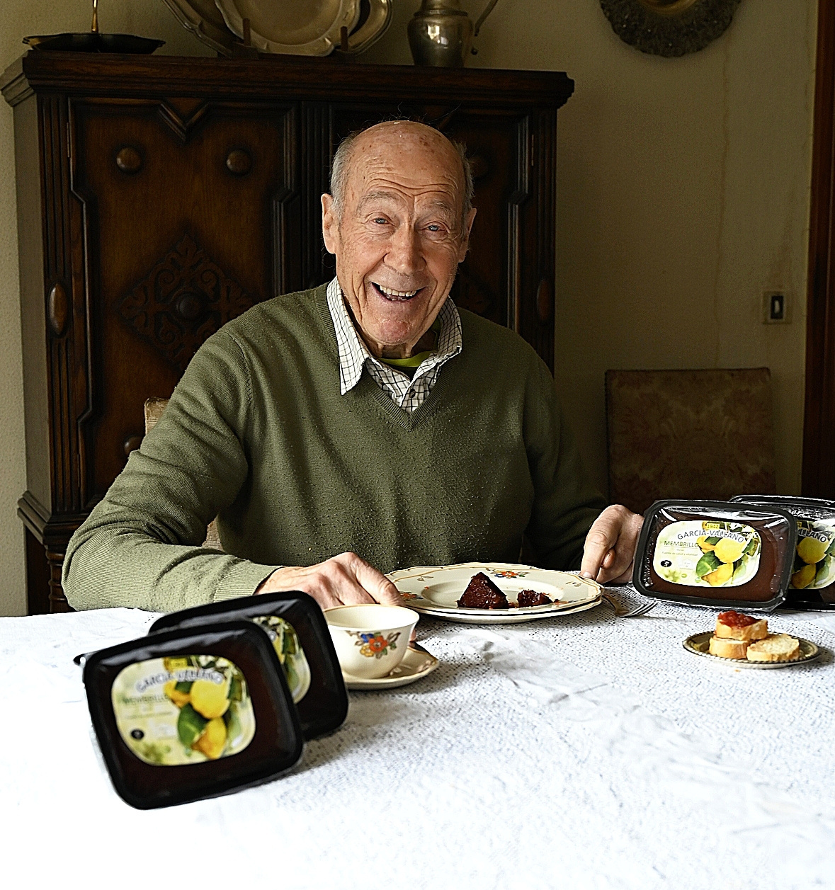 El exatleta que creó una empresa de membrillo \'gourmet\' a los 80 años