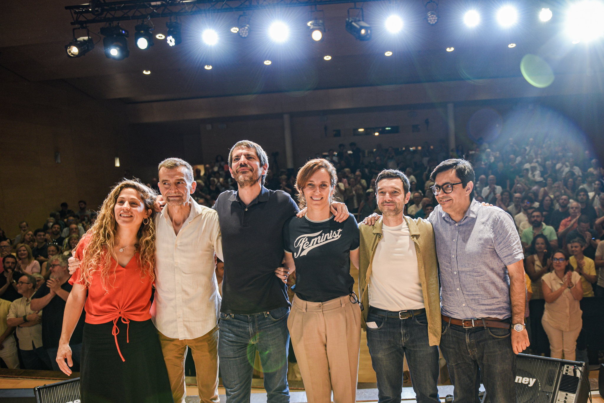 Los partidos de Sumar se ofrecen como alternativa 