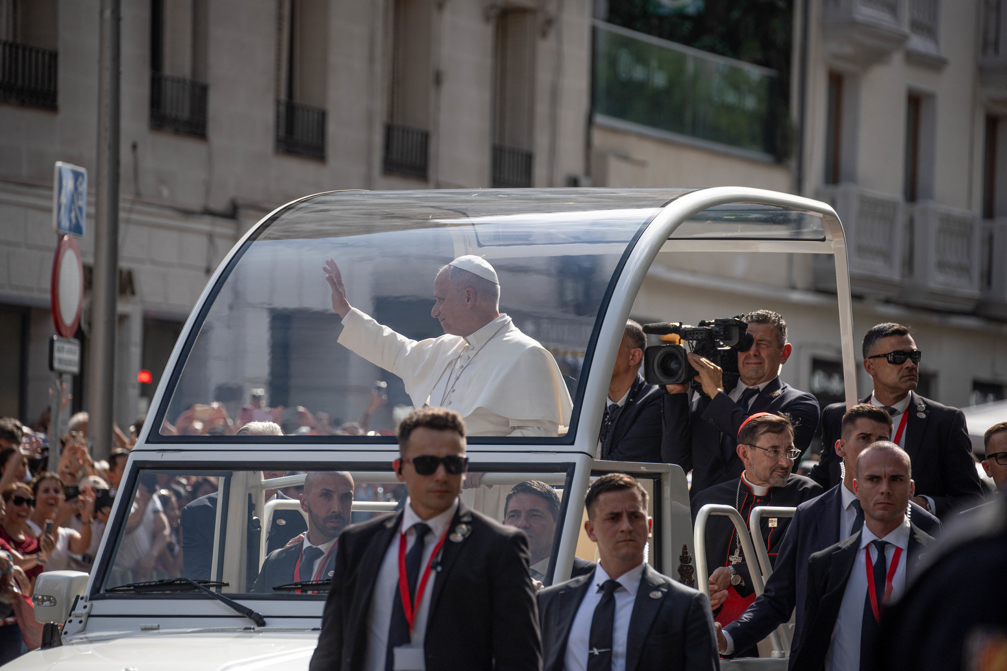 El Papa clama por la integración y contra la polarización po