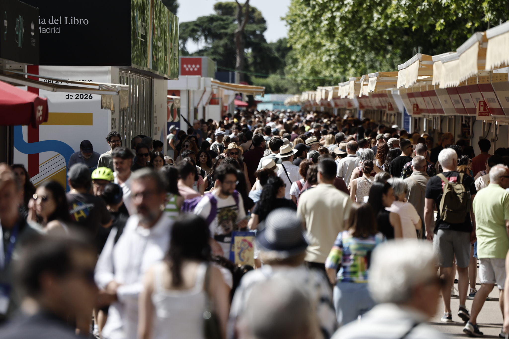 La Feria del Libro de Madrid cierra con datos provisionales inferiores a 2025 La Feria del Libro de Madrid (FLM) cierra este domingo su 85 edición con un balance provisional en facturación de 7,26 millones de euros y 600.000 visitantes, unas cifras inferiores a las provisionales del año pasado, y con la vista puesta en 2027 que tendrá las memorias como eje temático. Leer