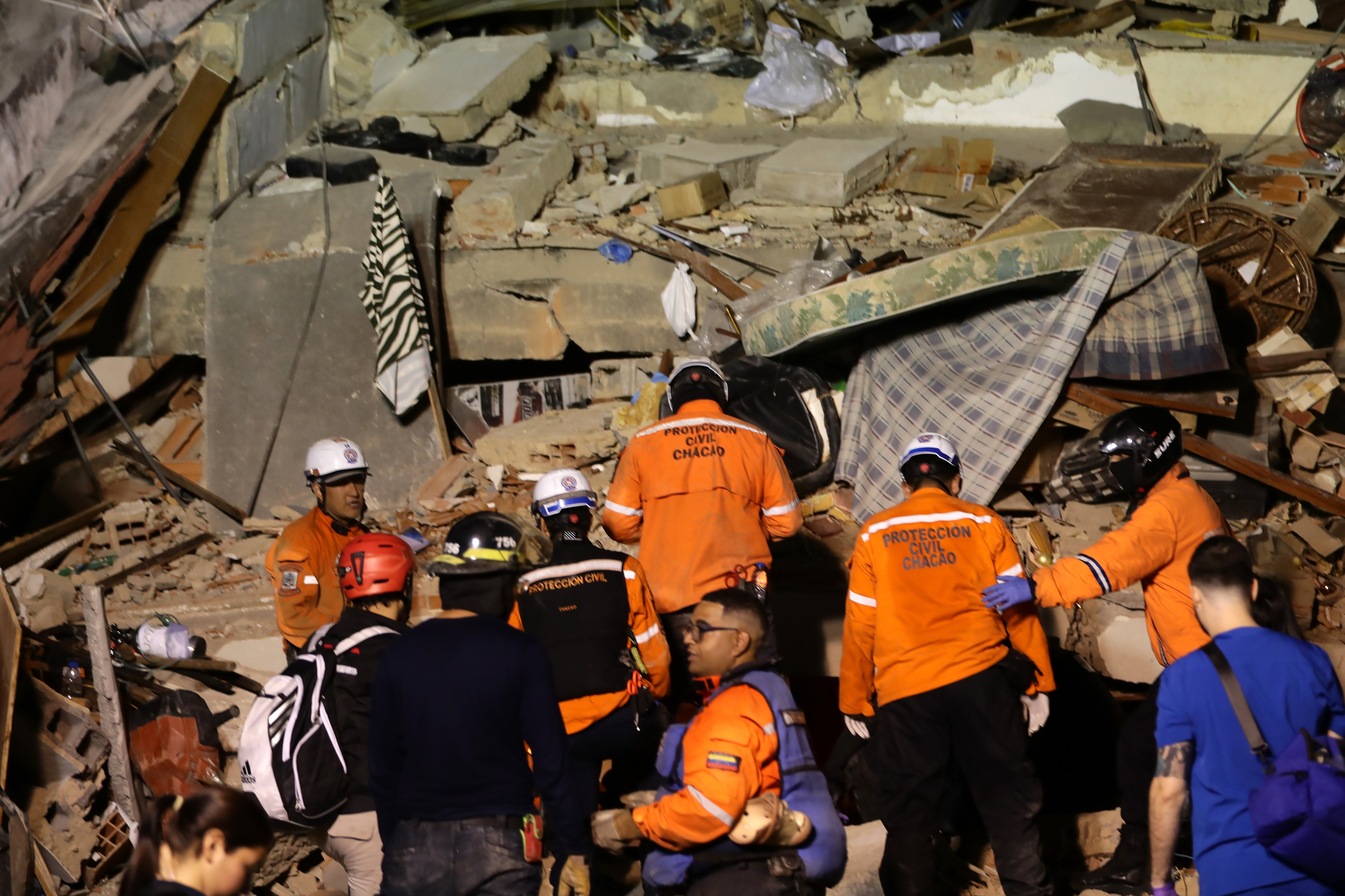 Terremoto en Venezuela: las imágenes de la tragedia