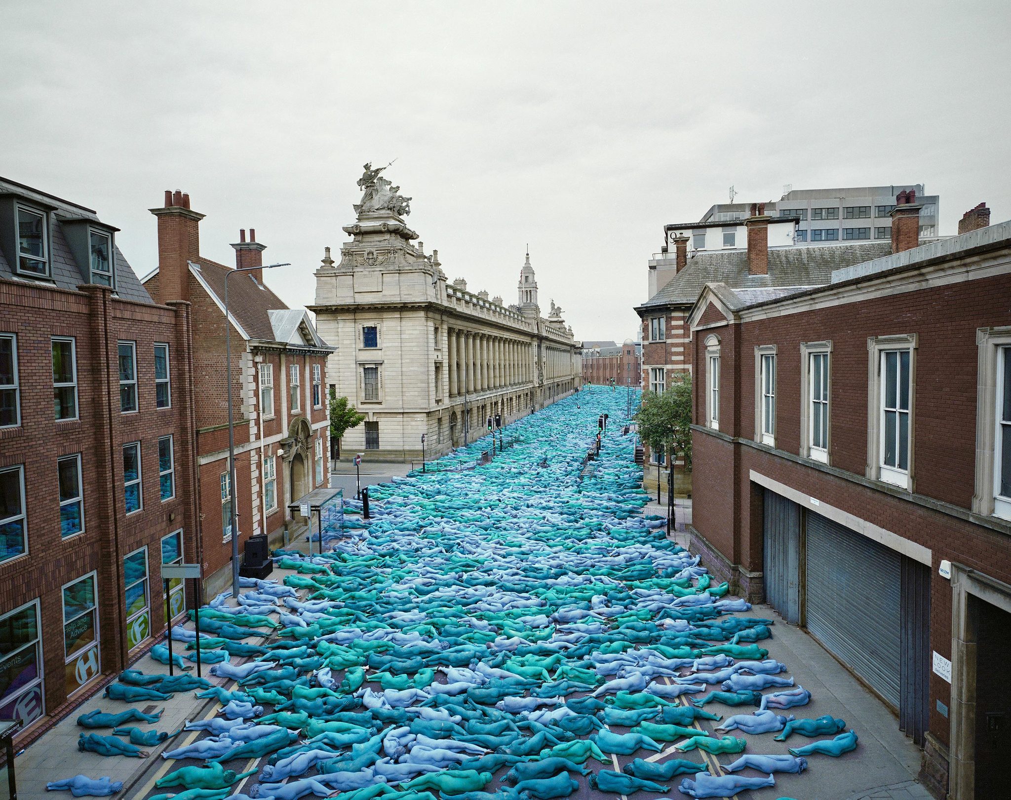 Spencer Tunick lleva sus desnudos a Gran Canaria: "Las experiencias colectivas son muy importantes"