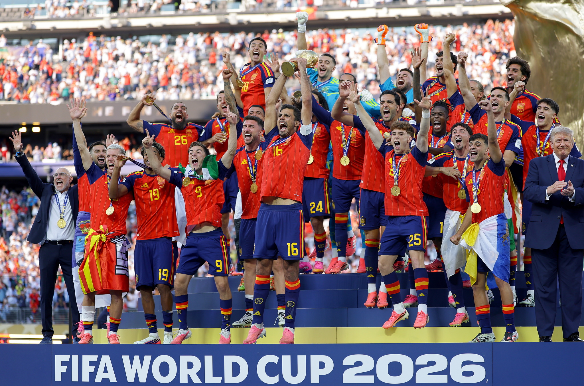Correos emite un sello conmemorativo del triunfo de España en el Mundial 2026