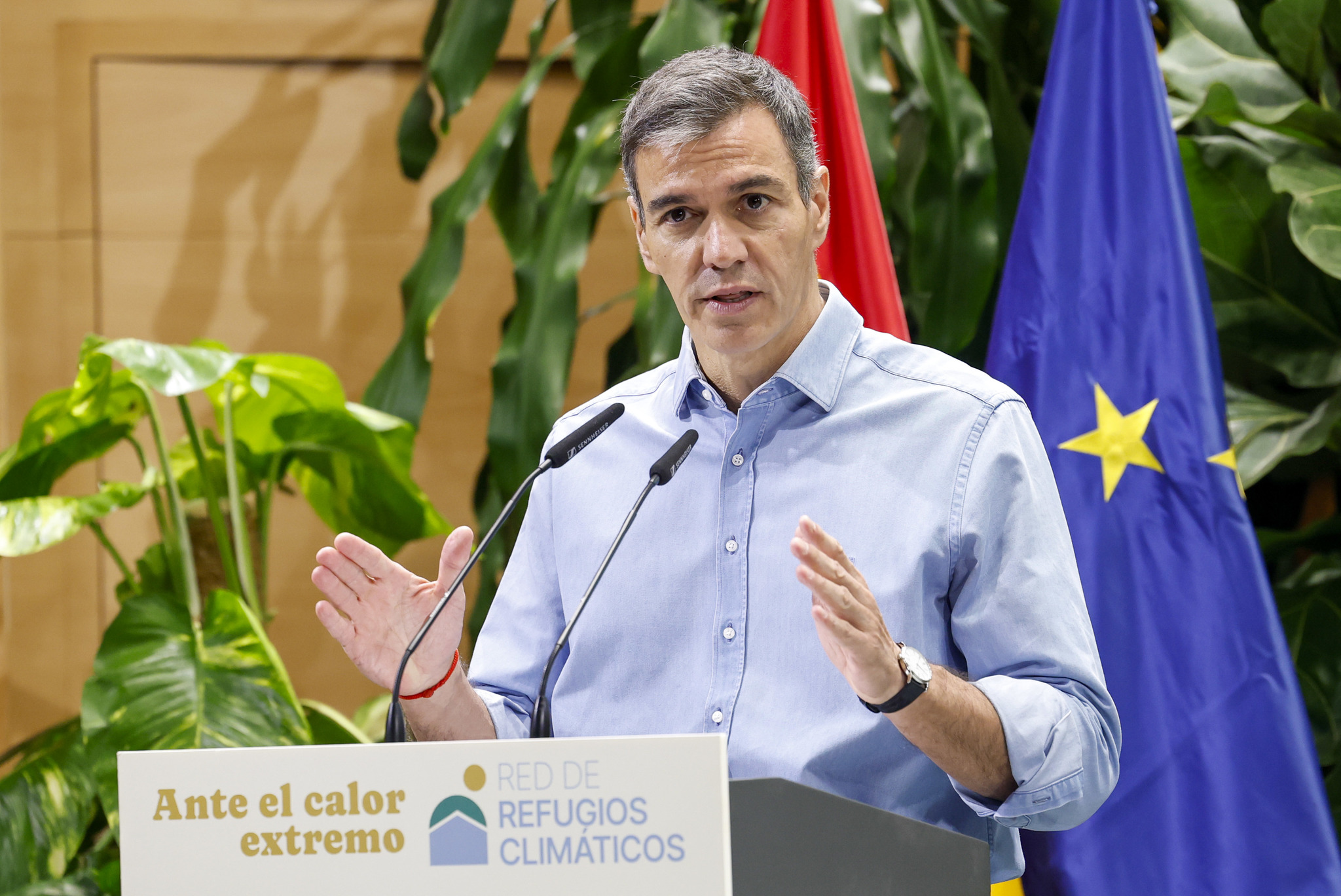 Sánchez urge a un pacto de Estado contra la emergencia climática tras los incendios