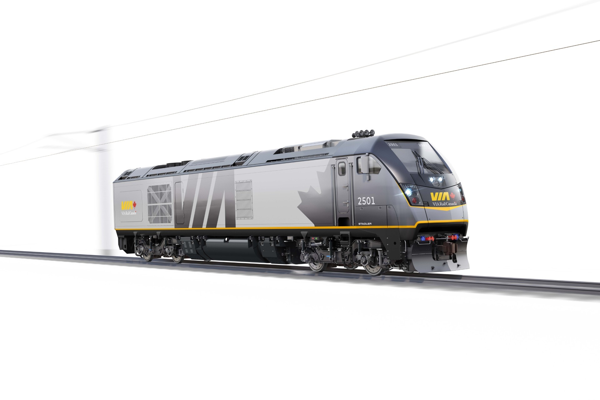 Stadler fabricará en España 45 locomotoras híbridas para Via Rail en Canadá
