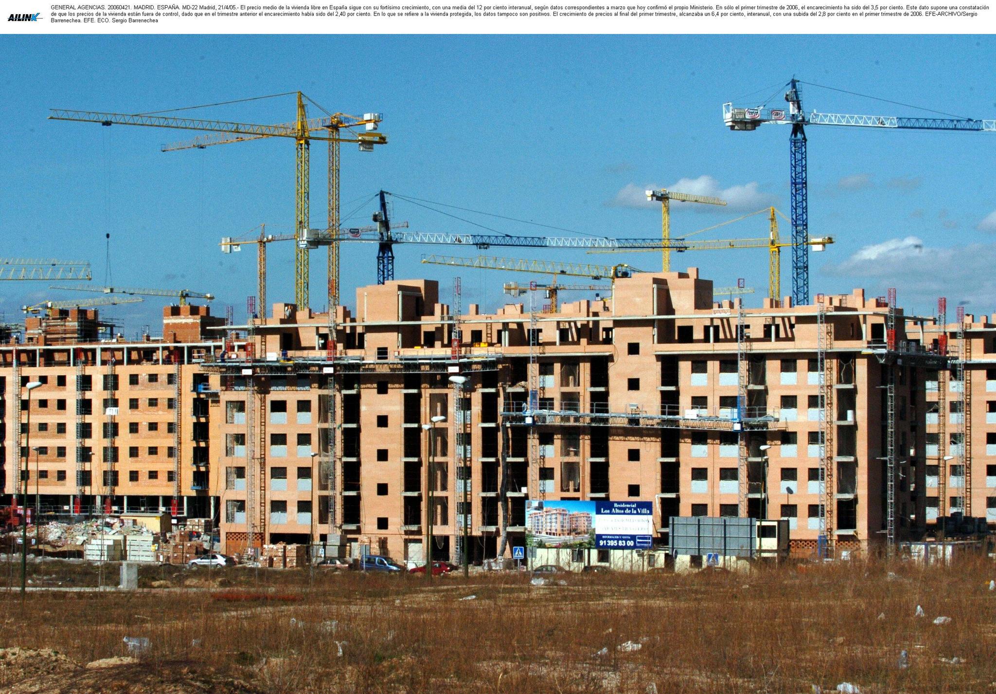 Inversión inmobiliaria aumenta un 7,2% hasta 2031