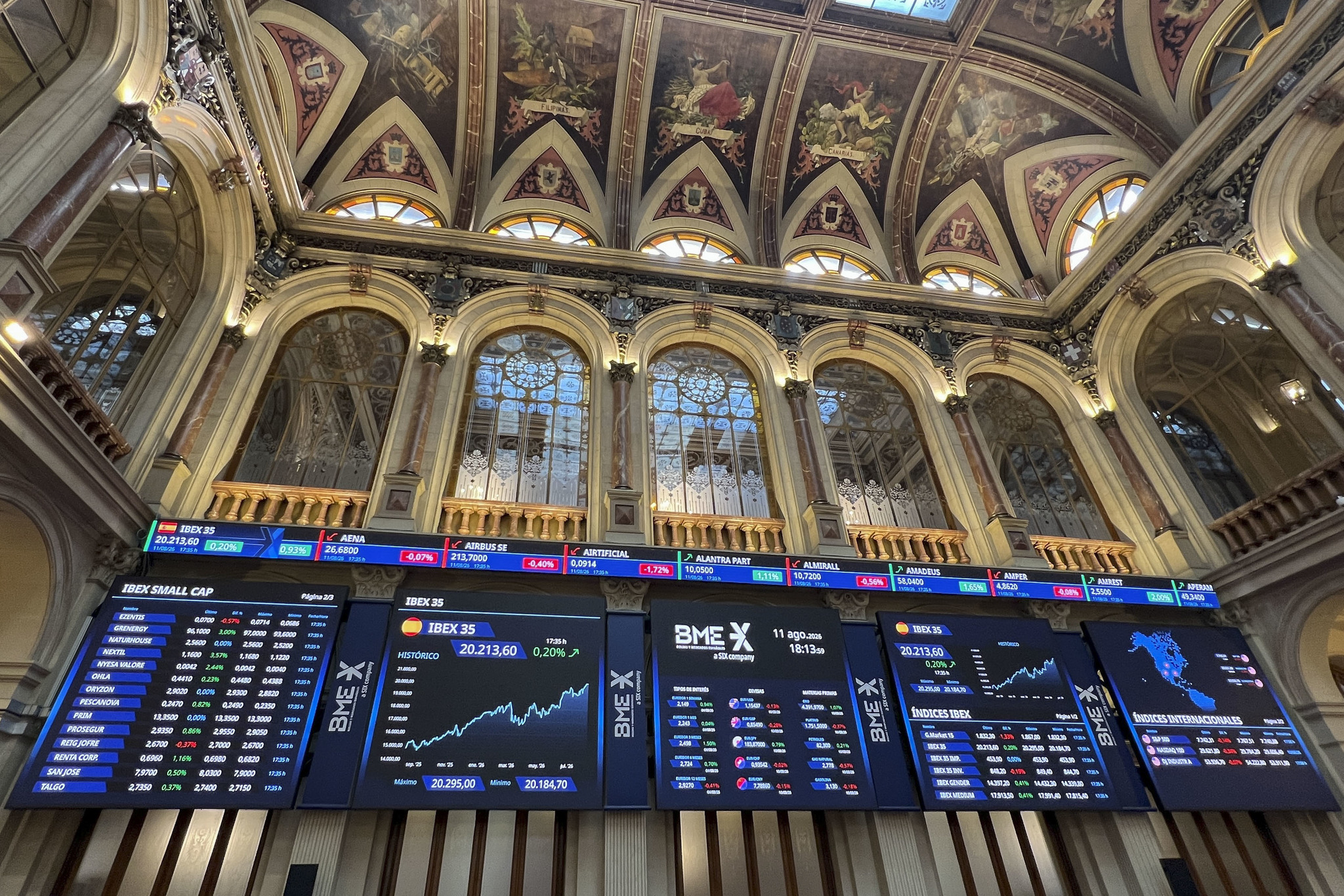 El Ibex espera el IPC de EEUU con la presión del petróleo