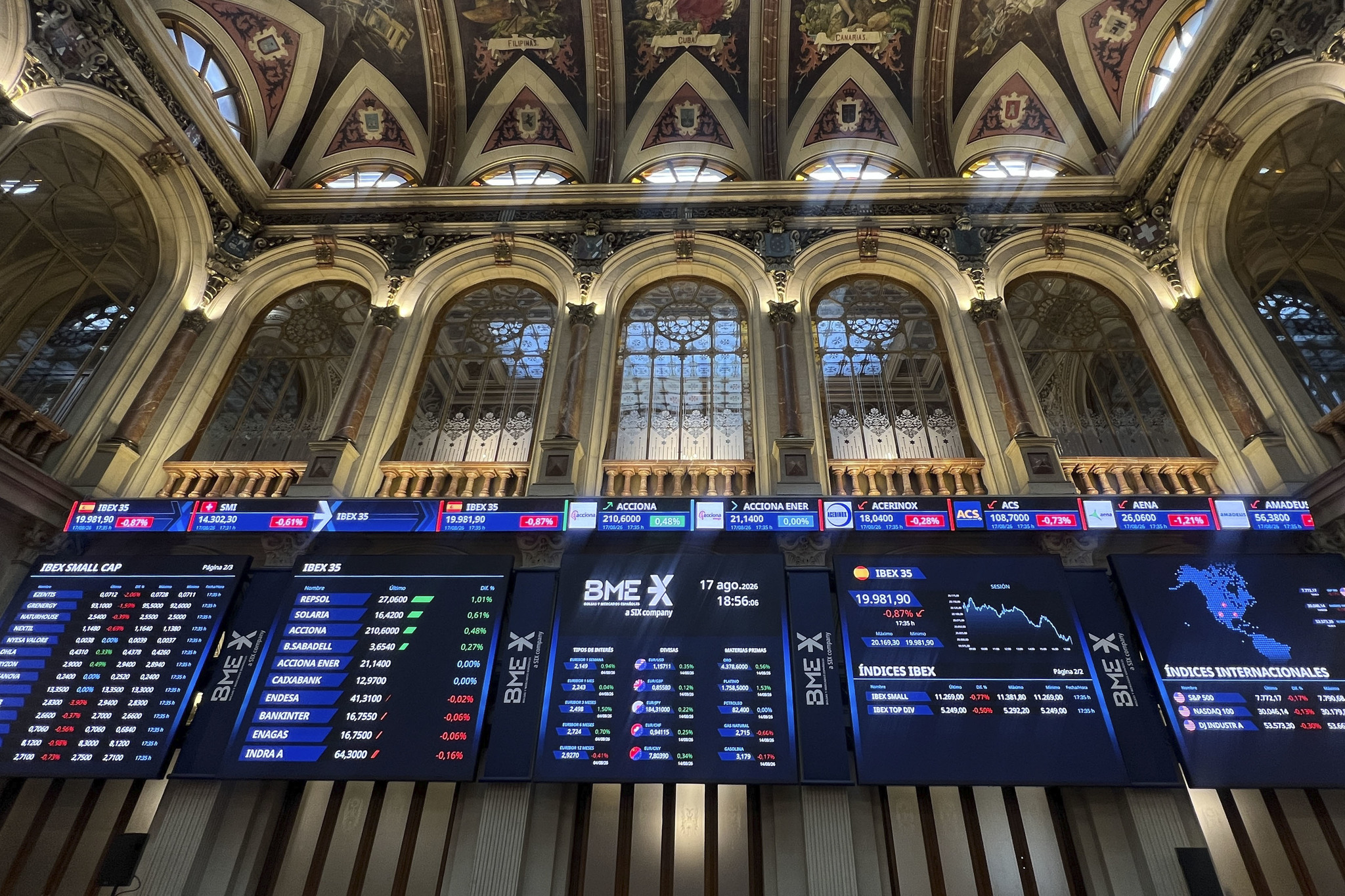 El Ibex se aleja de los 20.000