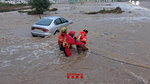 Las lluvias torrenciales inundan las calles de Tarragona y dejan once heridos