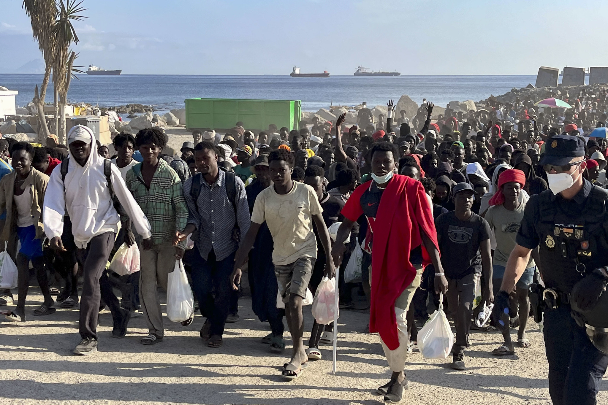 La delegación de Sanidad ya está en Ceuta para evaluar el impacto de la crisis migratoria en la atención sanitaria