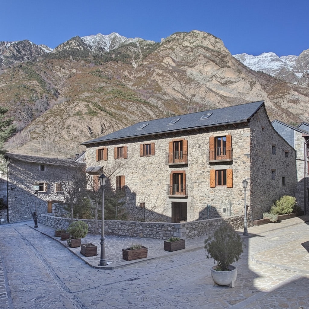 Reental compra un palacio en el Pirineo aragonés para apartamentos de lujo