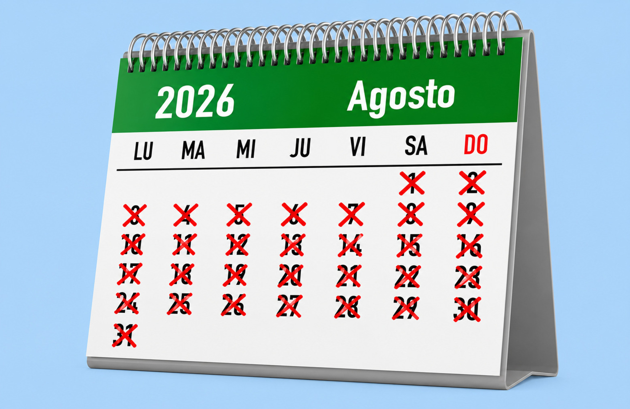 Estos son los días festivos de 2026 que quedan tras las vacaciones de verano: fines de semana largos y puentes