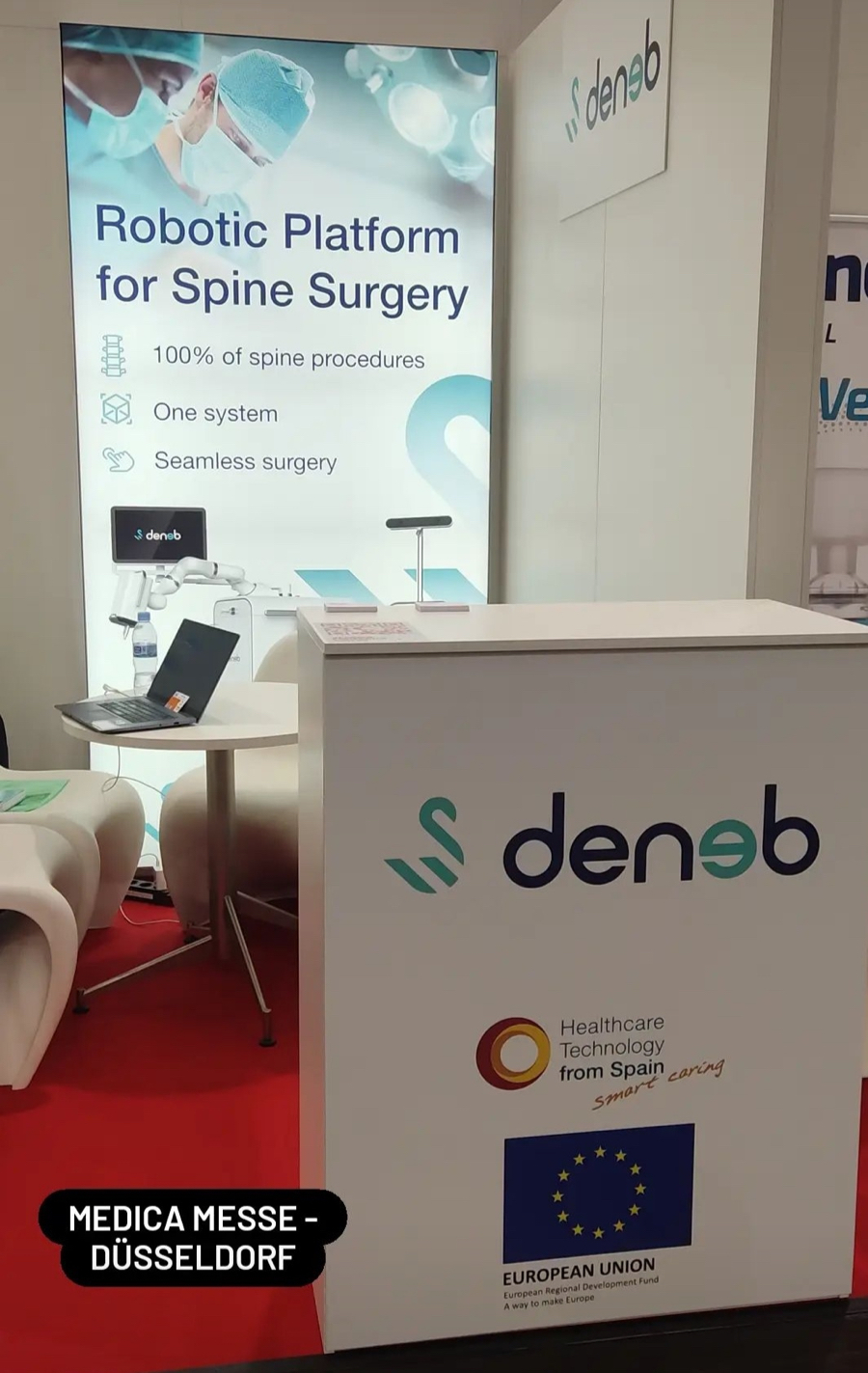 La Sepi digital y Kutxa invierten 9,7 millones en la cirugía robótica de Dened Medical
