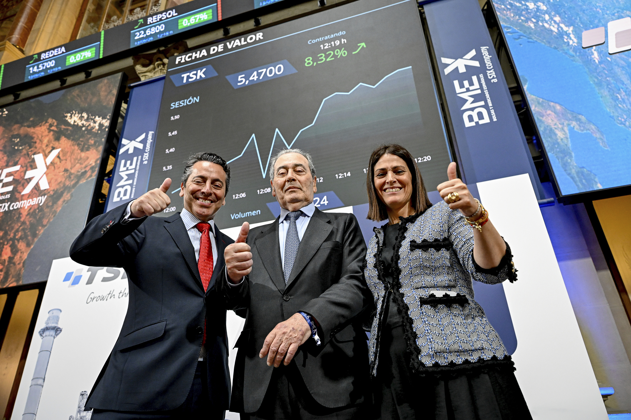 TSK dispara resultados a 45 millones hasta junio