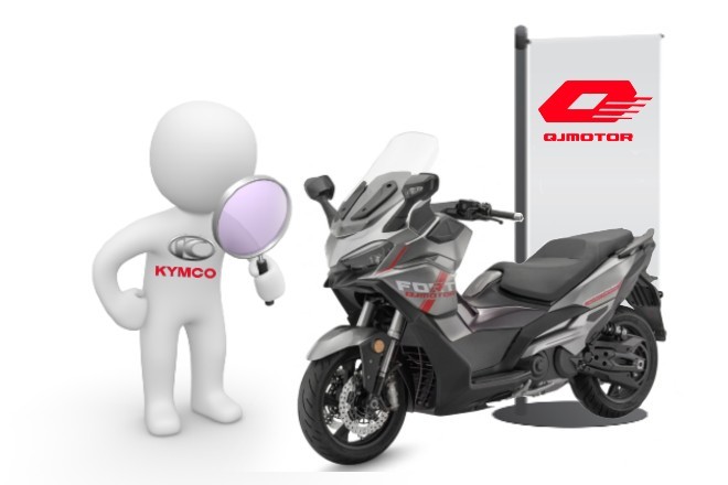 Kymco pone el foco en Qj Motor: niega haber cedido la tecnología de su AK 550 para el Fort 600