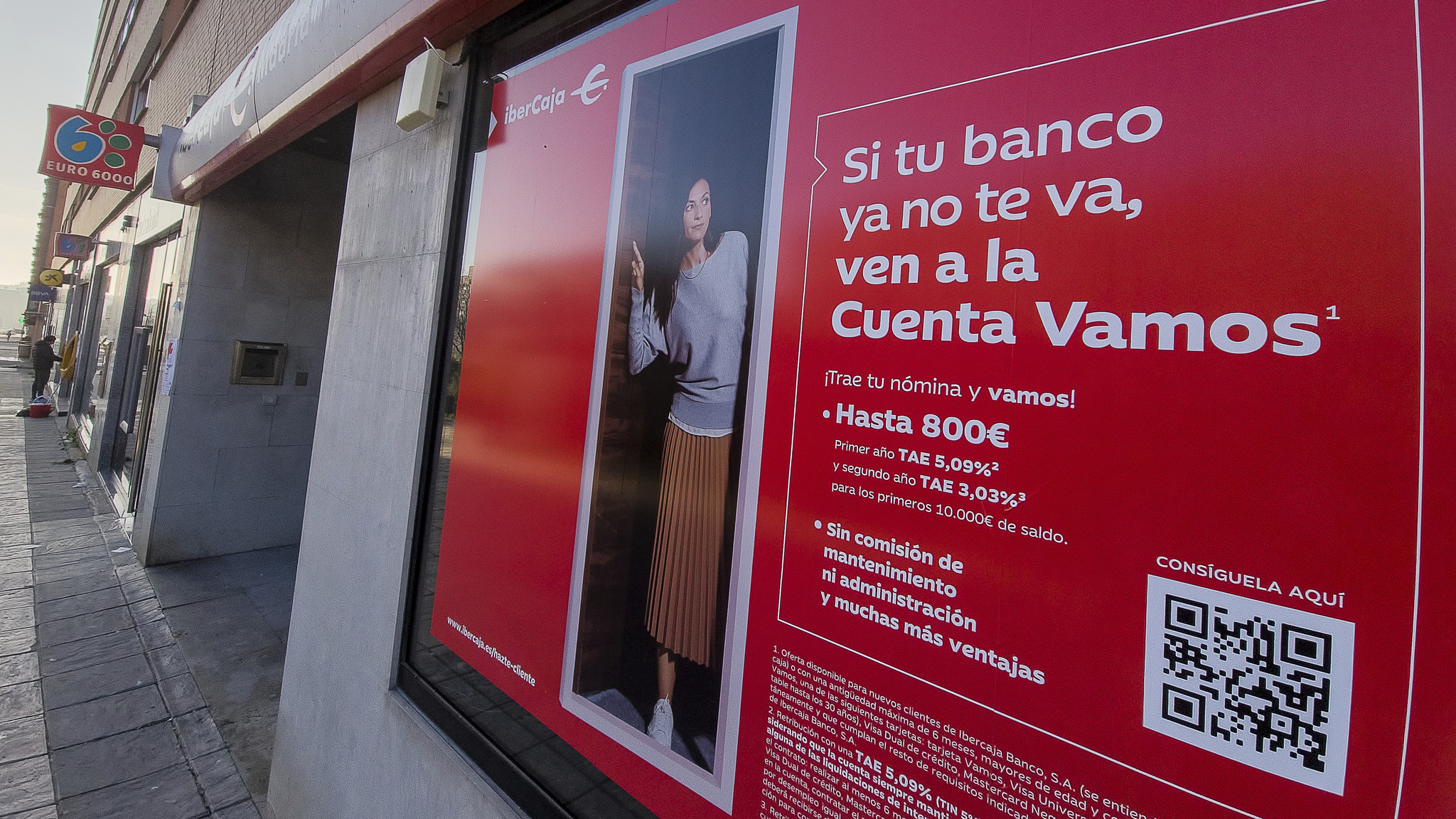 Ibercaja eleva a 20.000 euros el saldo remunerado de su cuenta nómina al 5%
