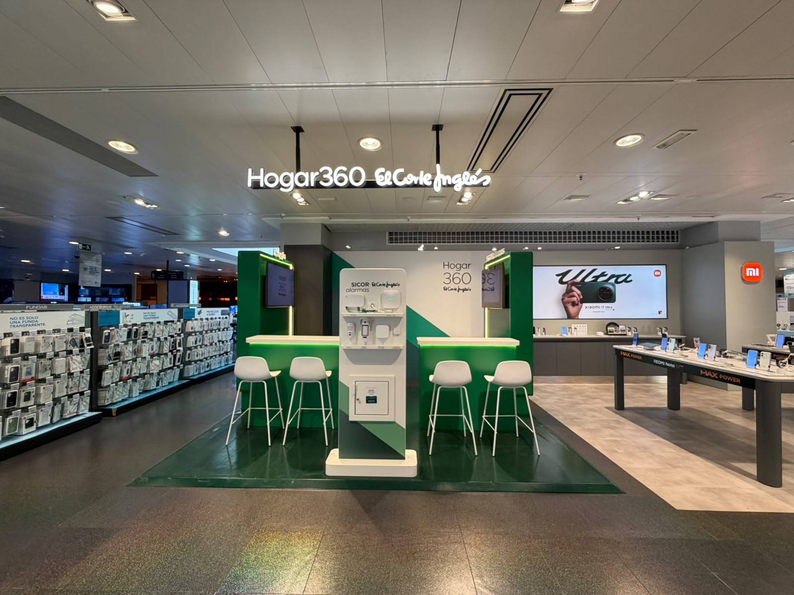 El Corte Inglés relanza su negocio de energía y alarmas con Hogar 360