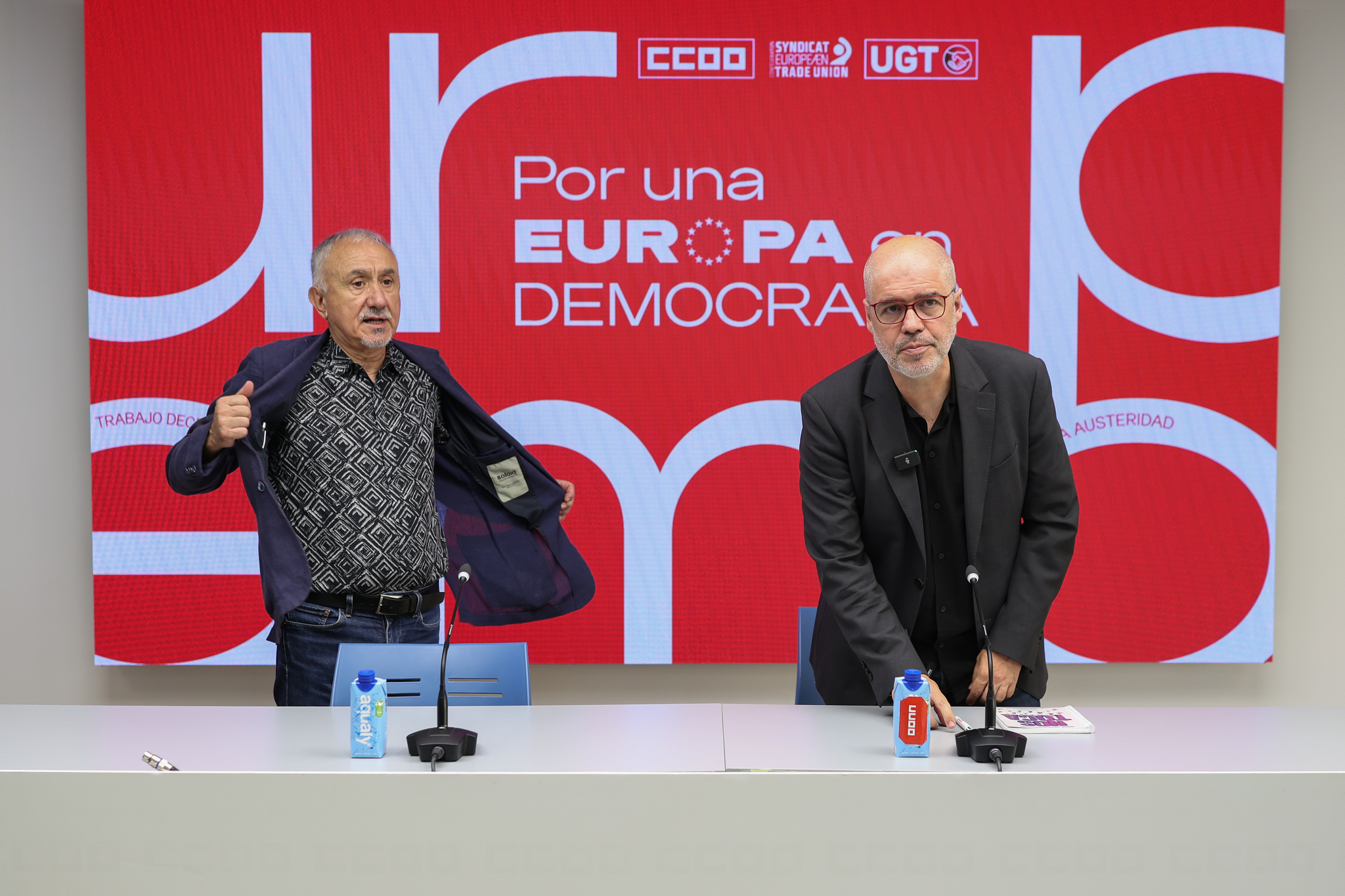 Los sindicatos convocan la huelga general para el 11 de noviembre