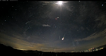 Observatorios españoles captan una gran bola de fuego a 256.000 km por hora