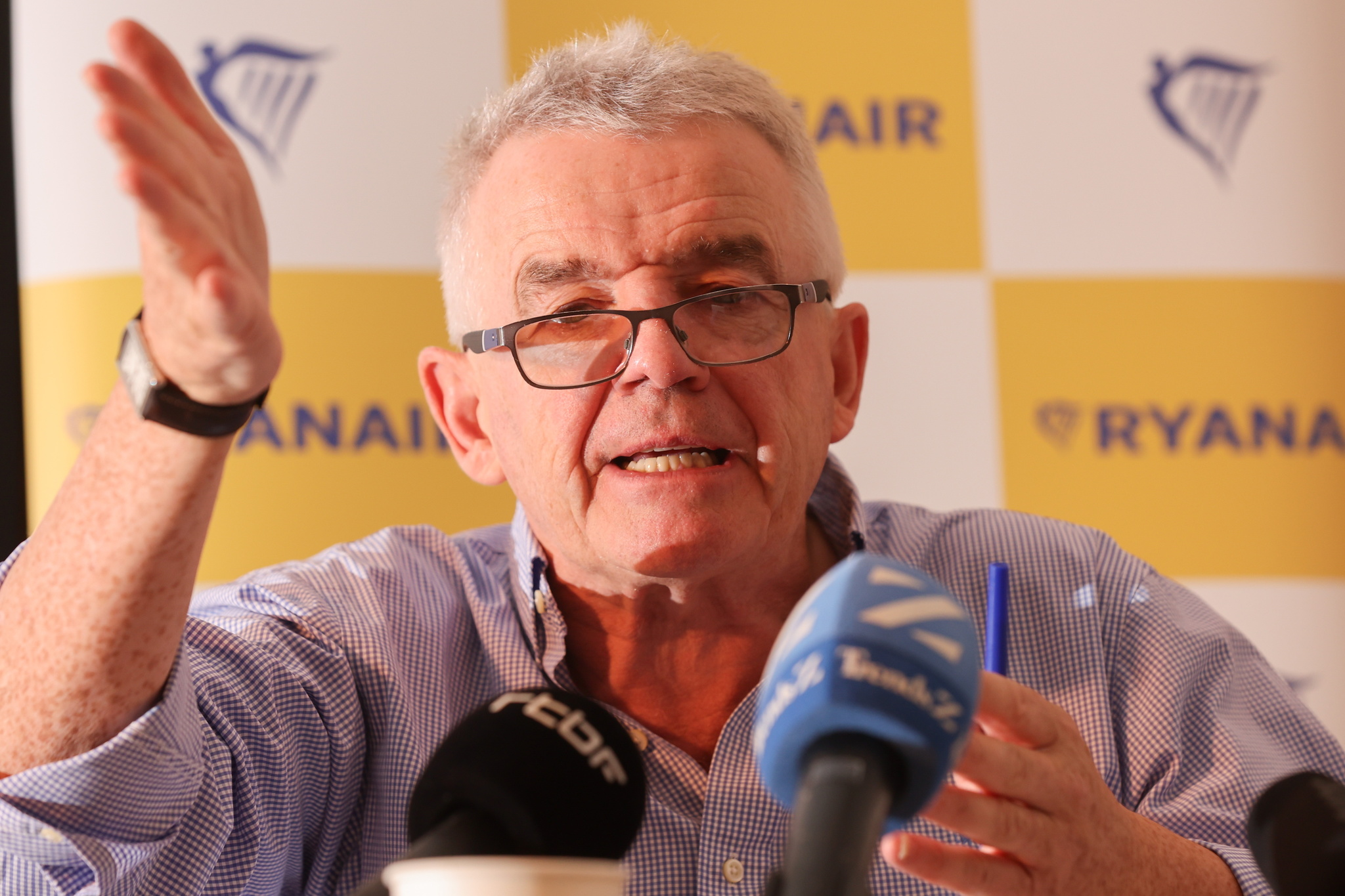 O'Leary (Ryanair) alerta de la "mayor subida en la historia" de las tarifas aéreas, hasta un 20%
