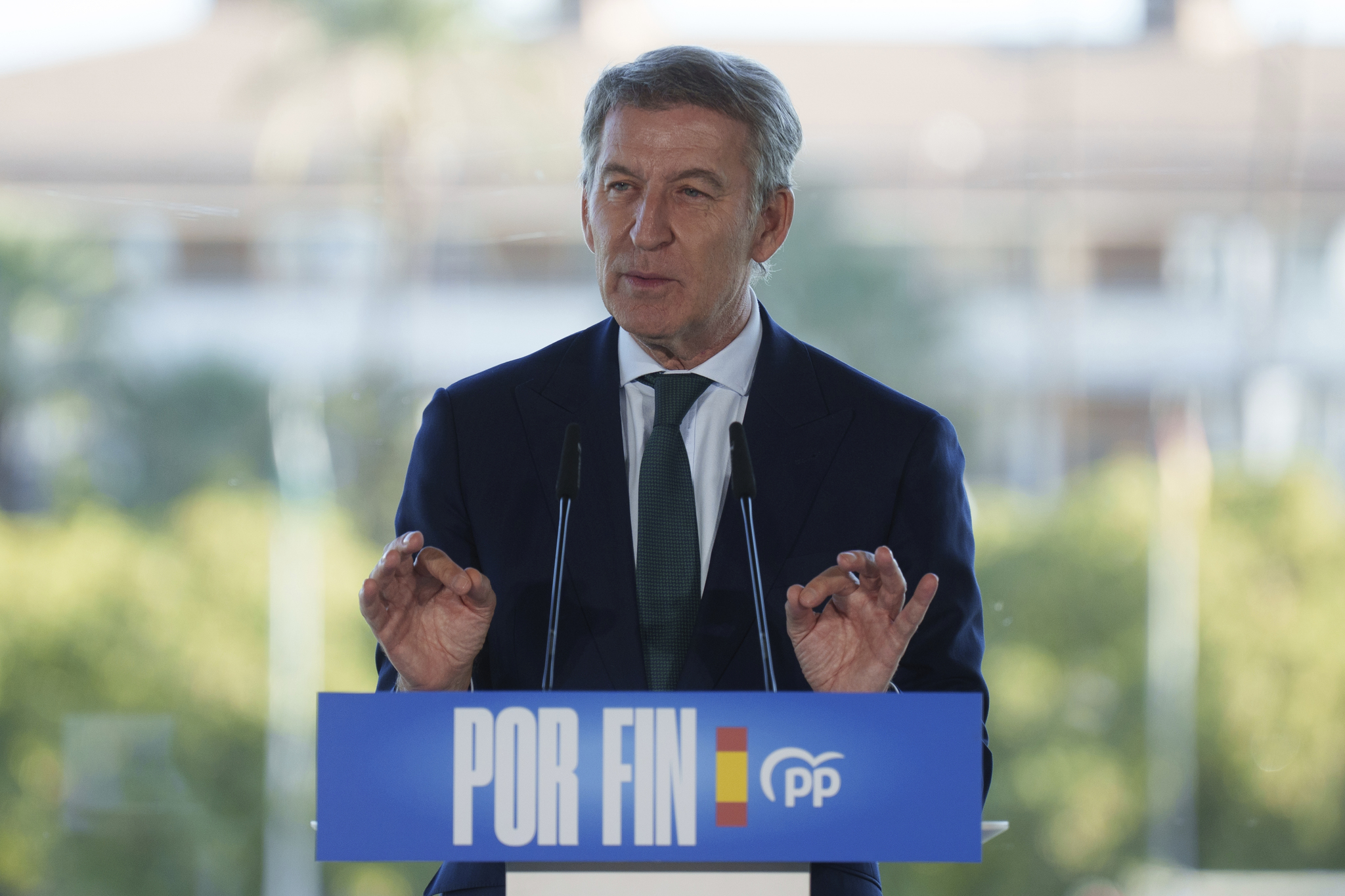 Feijóo señala que su primer objetivo es que Sánchez se vaya "para abrir una nueva etapa en España"