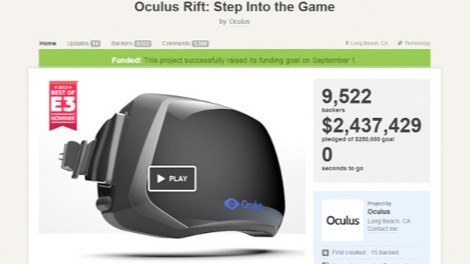 Oculus Rift en Kickstarter