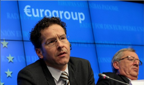 Jeroen Dijsselbloem, presidente del Eurogrupo y el favorito para presidir la Comisión Europea, Jean-
