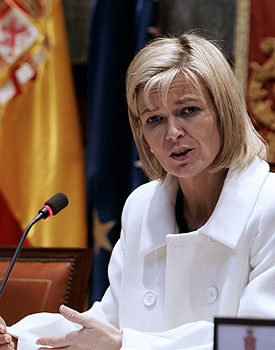 a portavoz del Consejo General del Poder Judicial (CGPJ), Gabriela Bravo. EFE/Javier Lizón