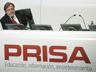 El presidente de la comisin ejecutiva, Juan Luis Cebrin