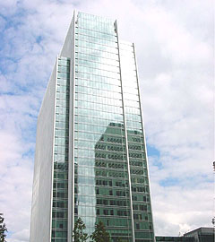 Edificio de Clifford Chance en la zona londinense de Canary Wharf.