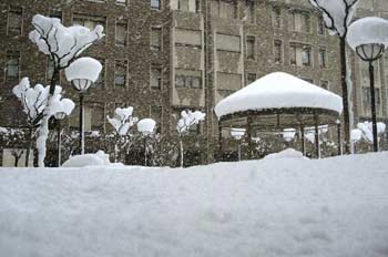 Una imagen de Andorra la Bella nevada