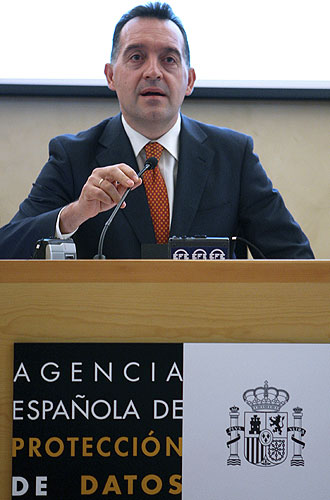 Artemi Rallo, director de la Agencia Espaola de Proteccin de Datos. EFE/M. Espinosa