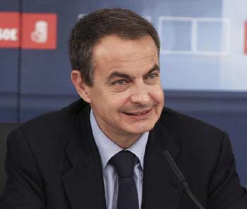 El presidente del Gobierno, Jos Lus Rodrguez Zapatero