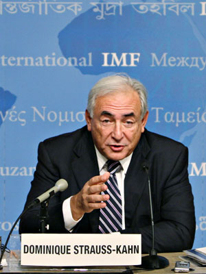 Dominique Strauss-Kahn, director gerente del FMI | Foto Bloomberg News