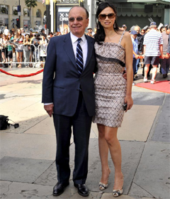 Rupert Murdoch y su esposa Wendi