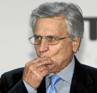Jean Claude Trichet, presidente del BCE