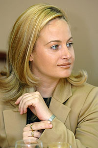 Rosa Peris, en una imagen de archivo de octubre de 2004. EFE/Paco Campos