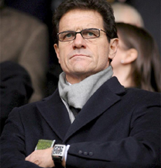 Fabio Capello, entrenador de la seleccin de Inglaterra
