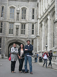 Alumnos de Esade en el King's College de Londres.