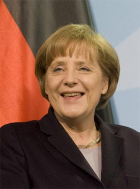 La canciler alemana, Angela Merkel