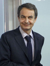El presidente del Gobierno, José Luis Rodríguez Zapatero, ayer en la cumbre entre la UE y América Latina