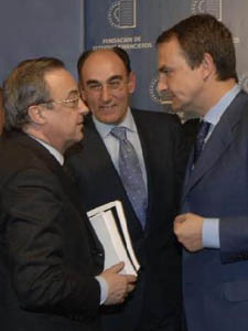 Prez, Snchez Galn y Rodrguez Zapatero. (J. L. Rodrguez)