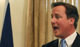 El 'premier' britnico, David Cameron.