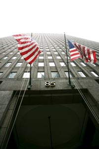 El exterior del edificio de Goldman Sachs en Nueva York
