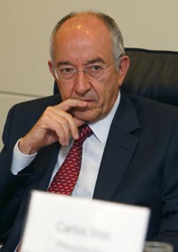 El gobernador del Banco de Espaa, Miguel ngel Fernndez Ordez